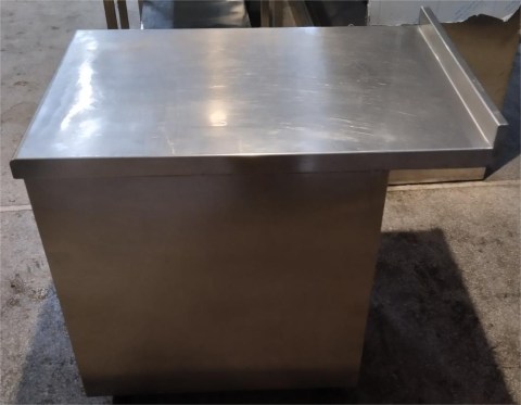 Ερμάριο Ανοξείδωτο Με Ανασήκωμα & 3 Συρτάρια Μεταχειρισμένο